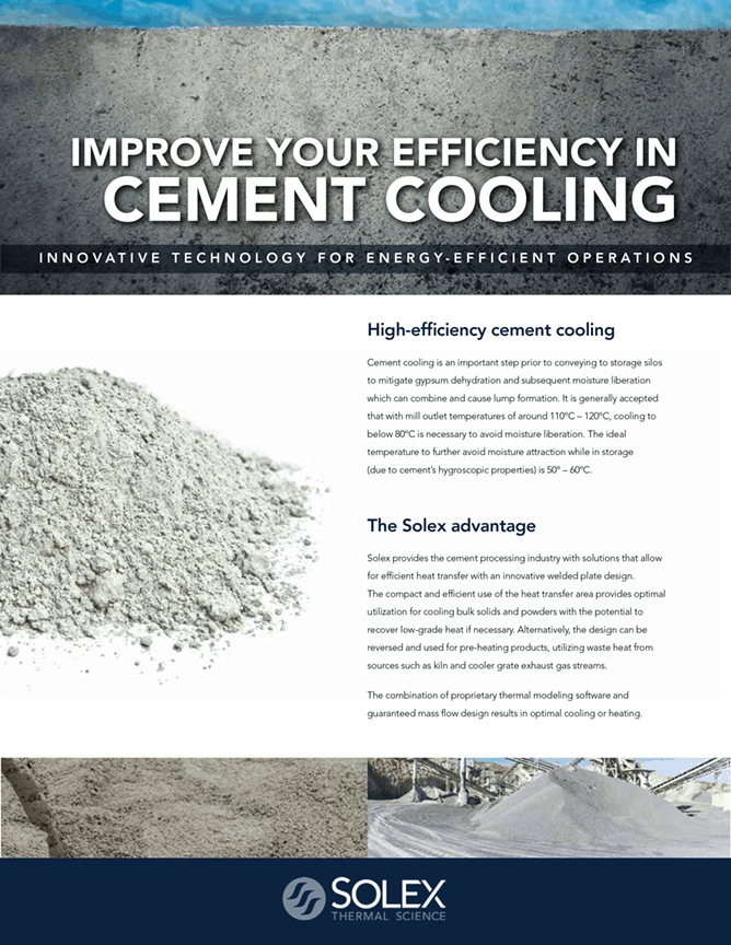 High-Efficiency Cement Cooling